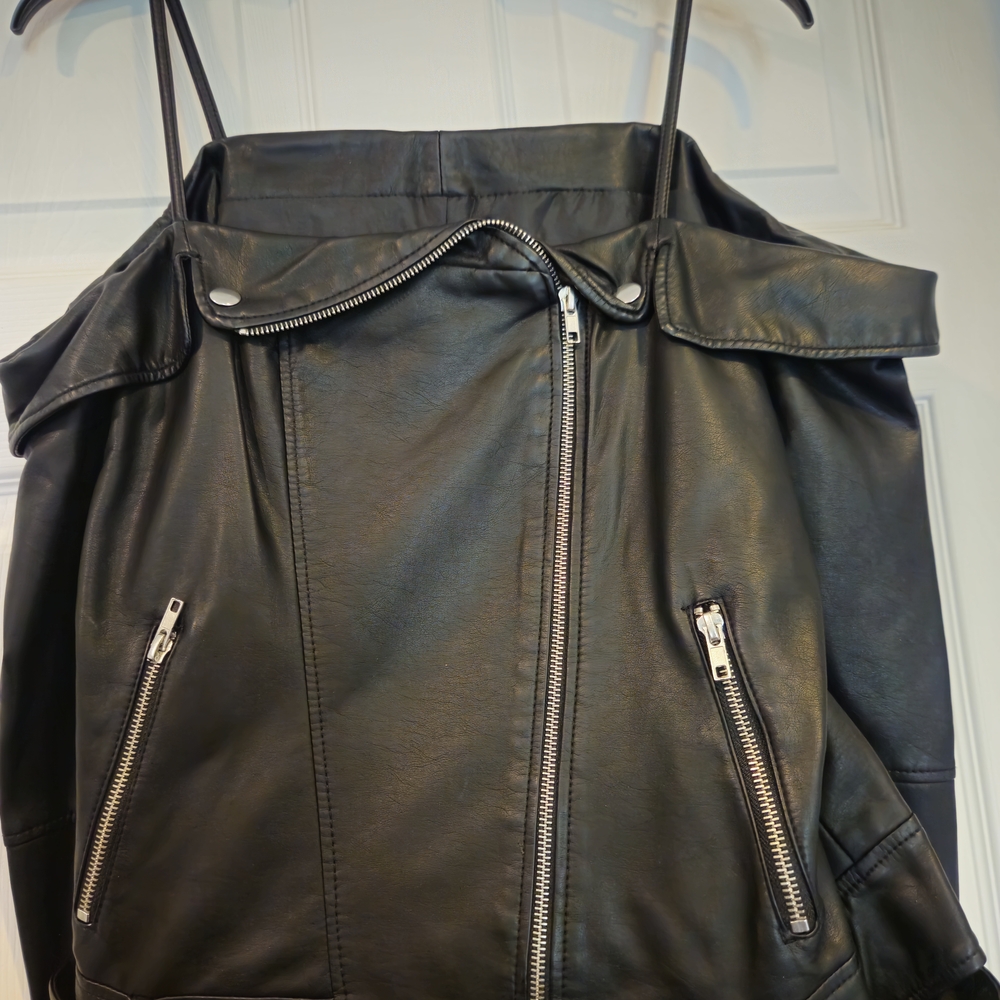 BB Dakota Black Leather Jacket